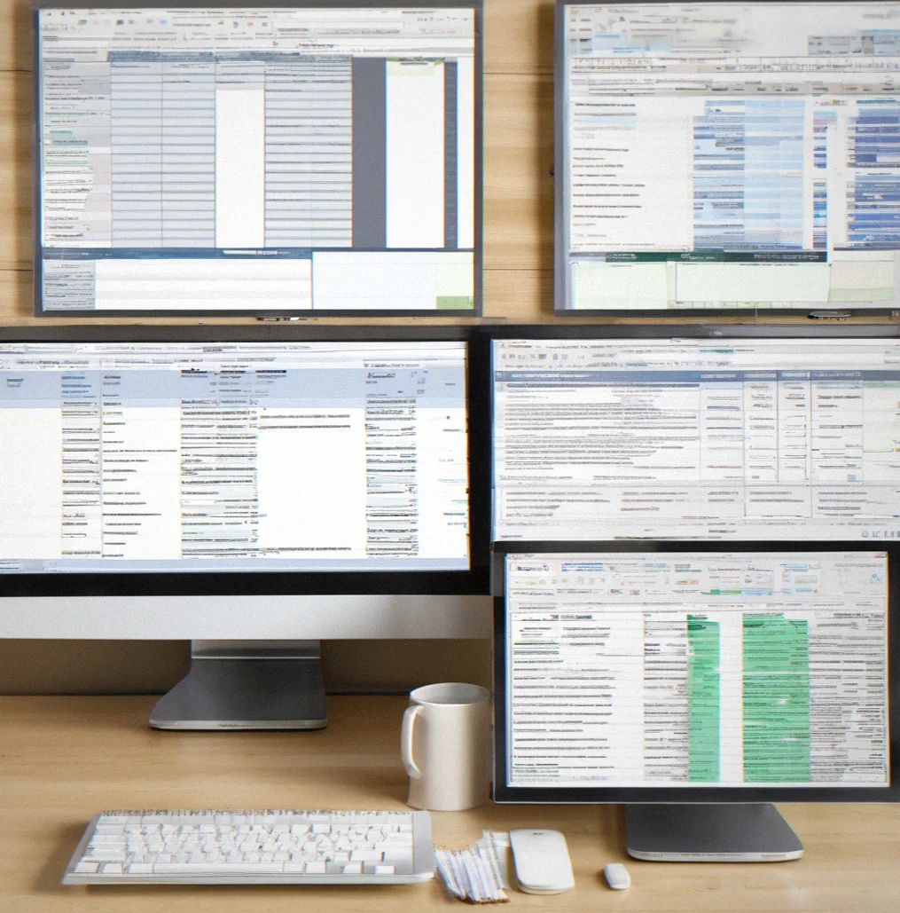 Before/after comparison showing fragmented filing structuure versus unified standardized organization